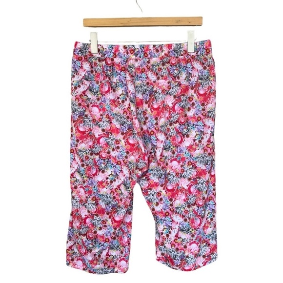 Lululemon Floral Print Rollin' With My Omies Pant HEM HAS BEEN ALTERED - Picture 4 of 14